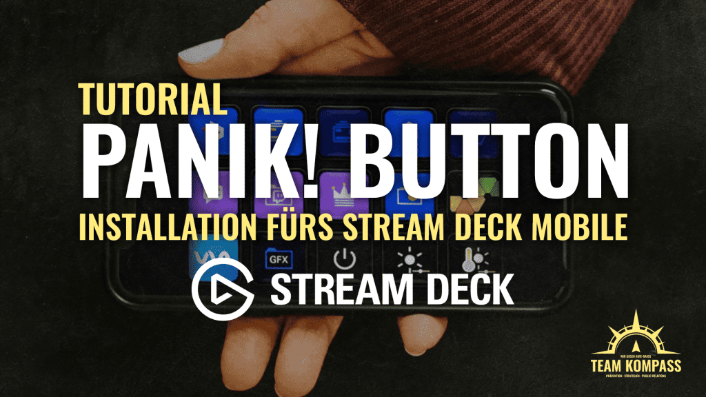 Panik Button Stream Deck Mobile