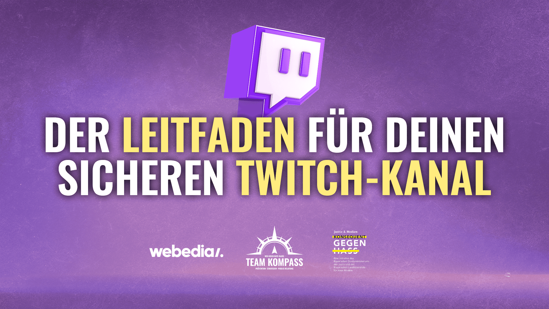 Der Leitfaden für Deinen sicheren Twitch Kanal. Schutz vor Doxing!