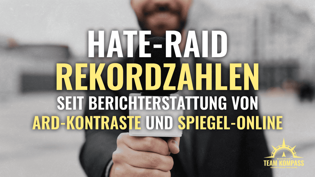 Hate-Raid Rekordzahlen